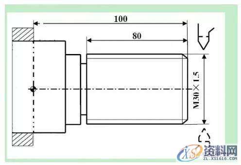 数控车床三个编程实例,轻松带你学手工编程!,实例,第6张 数控车床三个编程实例,轻松带你学手工编程!,实例,第6张
