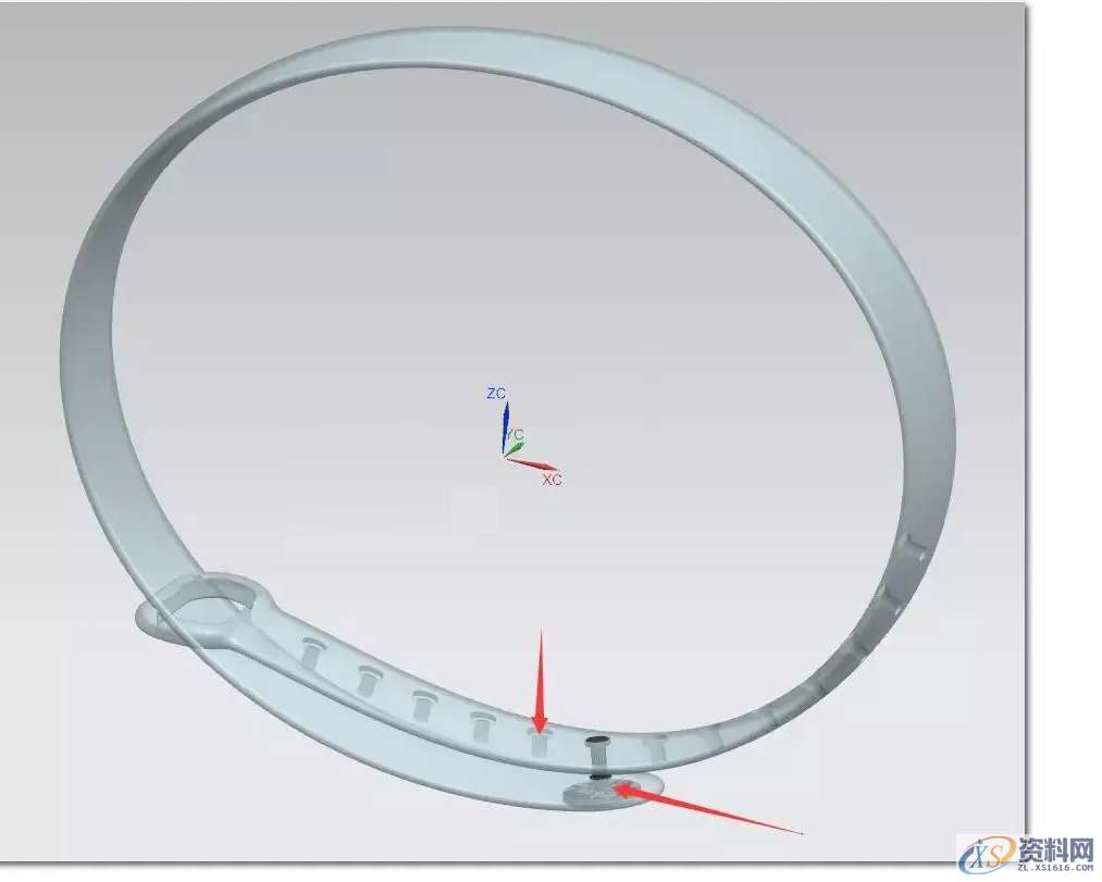 用UG软件设计如何建模造型一个小米手环,造型,建模,第7张 用UG软件设计如何建模造型一个小米手环,造型,建模,第7张
