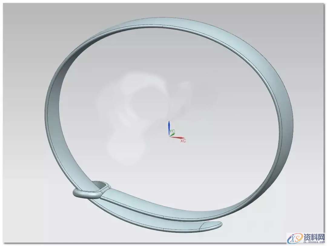 用UG软件设计如何建模造型一个小米手环,造型,建模,第4张 用UG软件设计如何建模造型一个小米手环,造型,建模,第4张