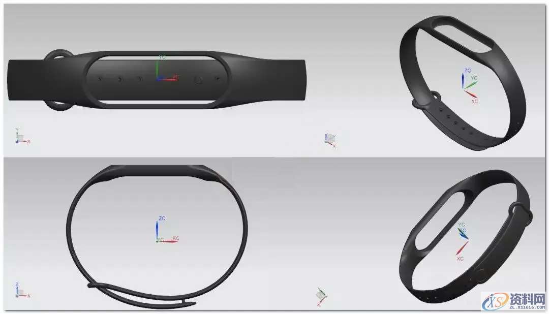 用UG软件设计如何建模造型一个小米手环,造型,建模,第13张 用UG软件设计如何建模造型一个小米手环,造型,建模,第13张