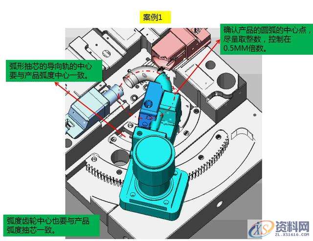 塑胶模具设计的9种弧形抽芯设计样式与注意事项,模具设计,样式,塑胶,第1张