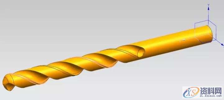 如何用UG NX来绘制一个钻头,绘制,一个,第7张 如何用UG NX来绘制一个钻头,绘制,一个,第7张