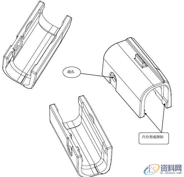 塑胶模具设计之四面抽芯多型腔的设计要点,型腔,模具设计,要点,塑胶,第1张 塑胶模具设计之四面抽芯多型腔的设计要点,型腔,模具设计,要点,塑胶,第1张