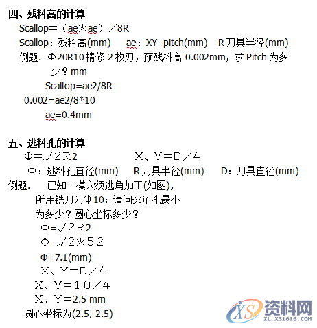 CNC加工中心常用计算公式,公式,常用,计算,第3张 CNC加工中心常用计算公式,公式,常用,计算,第3张