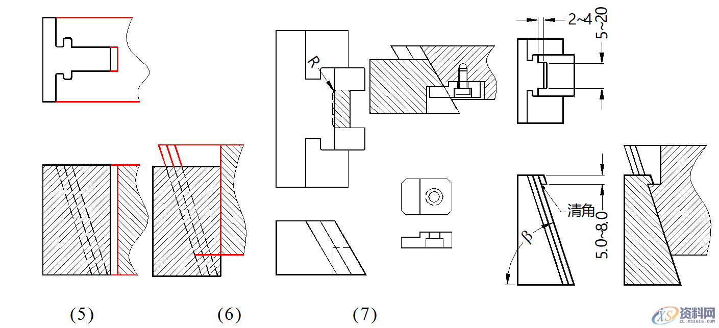 五金模具设计标准规范:“ 滑块通用结构形式”模具滑块的设计标准! ...,模具设计,模具,第2张 五金模具设计标准规范:“ 滑块通用结构形式”模具滑块的设计标准! ...,模具设计,模具,第2张