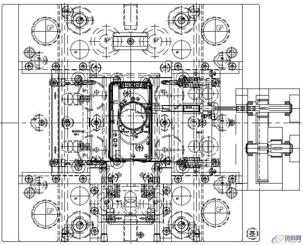 精雕模具产品 ：数码相机前盖注塑模设计要点分享,精雕,要点,模具,第2张