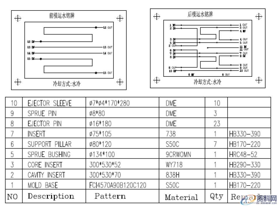 塑胶模具设计:倒装模显示器底座的细水口设计详细流程,水口,模具设计,塑胶,第6张 塑胶模具设计:倒装模显示器底座的细水口设计详细流程,水口,模具设计,塑胶,第6张