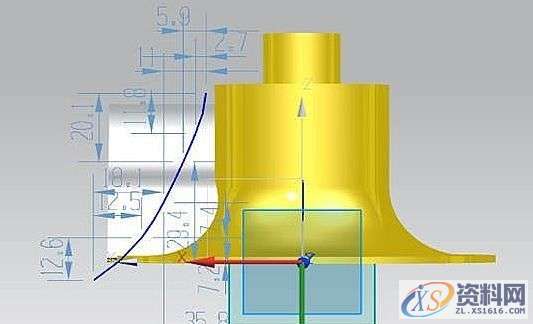 UG数控编程,如何建立叶轮的三维模型,建议收藏,下图,草图,设计培训,第7张 UG数控编程,如何建立叶轮的三维模型,建议收藏,下图,草图,设计培训,第7张
