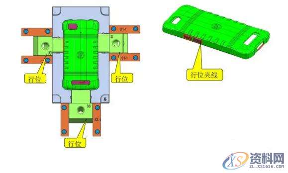 塑胶模具设计-手机保护套精典设计结构解析,模具设计,塑胶,第5张 塑胶模具设计-手机保护套精典设计结构解析,模具设计,塑胶,第5张