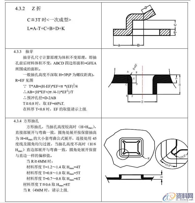 模具设计:有了这些参数设计产品展开计算其实很简单,模具设计,参数,第4张 模具设计:有了这些参数设计产品展开计算其实很简单,模具设计:有了这些参数,想不会产品展开计算都难,模具设计,参数,第4张