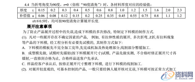 模具设计:有了这些参数设计产品展开计算其实很简单,模具设计,参数,第7张 模具设计:有了这些参数设计产品展开计算其实很简单,模具设计:有了这些参数,想不会产品展开计算都难,模具设计,参数,第7张
