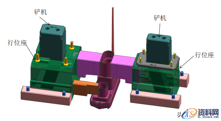塑胶模具设计--经典前模行位与前模退镶件位结构解析,塑胶模具设计--经典前模行位与前模退镶件位结构解析,模具设计,塑胶,结构,经典,第7张