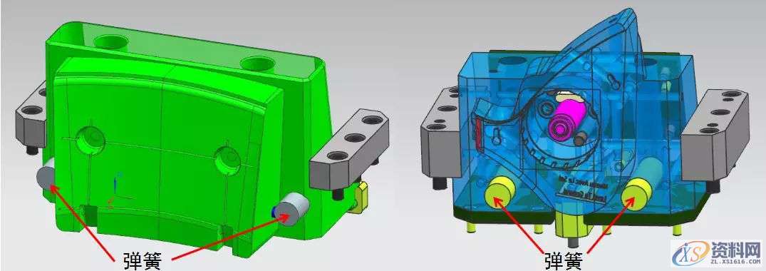 专业老师讲述模具产品滑块设计经验重点分析,限位,设计,方式,油缸,设计培训,第9张