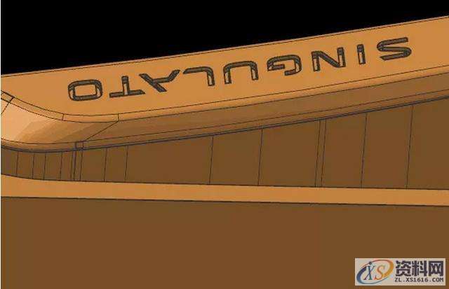 如何在UG编程铜工电极上刻字？,电极,第3张