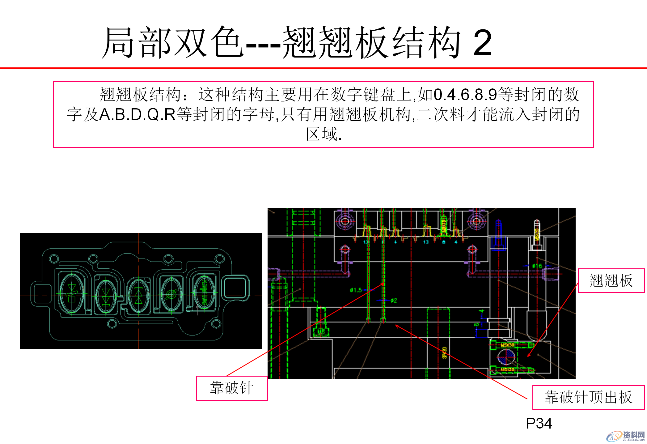 什么双色模具？双色注塑工艺和双色模具结构知识讲解,什么双色模具？双色注塑工艺和双色模具结构知识讲解,模具设计,电商,培训学校,非标,潇洒,第32张