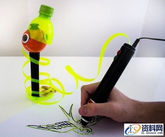 用可回收塑料瓶做3D打印笔Renegade,塑料,打印,可以,第1张 用可回收塑料瓶做3D打印笔Renegade,可回收塑料瓶做打印材料的3D打印笔Renegade,塑料,打印,可以,第1张