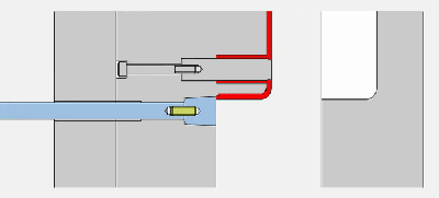 一目了然的模具结构动态图！快来看看吧！！！,分型,机构,侧向,脱模,第20张