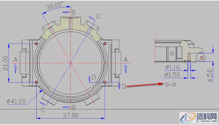 塑胶模具设计:卡西欧手表的结构设计,有喜欢这款手表的吗？其一产品外观的造型，设计之前由公司对市场的调研了解消费者的喜爱。,卡西欧手表结构设计,设计培训,第9张