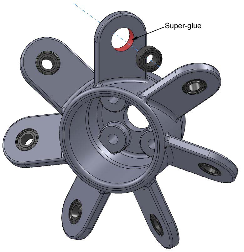 3D打印全向轮式机器人步骤(英文)(图文教程),步骤,第2张 3D打印全向轮式机器人步骤(英文)(图文教程),3D打印全向轮式机器人步骤(英文),步骤,第2张