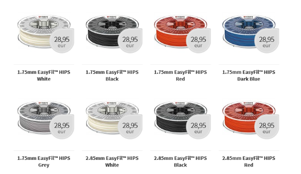Formfutura公司推出新型EasyFil HIPS线材(图文教程),第2张 Formfutura公司推出新型EasyFil HIPS线材(图文教程),Formfutura公司推出新型EasyFil_HIPS线材,第2张