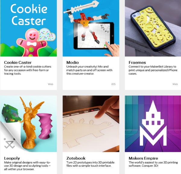 MakerBot发布基于其3D打印机的应用门户(图文教程),打印机,第2张 MakerBot发布基于其3D打印机的应用门户(图文教程),MakerBot发布基于其3D打印机的应用门户,打印机,第2张