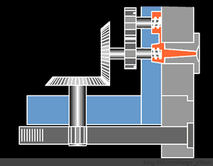 模具设计中的各种脱螺纹机构 动画大拆解,模具设计,螺纹,机构,第1张 模具设计中的各种脱螺纹机构 动画大拆解,模具设计中的各种脱螺纹机构 动画大拆解,模具设计,螺纹,机构,第1张