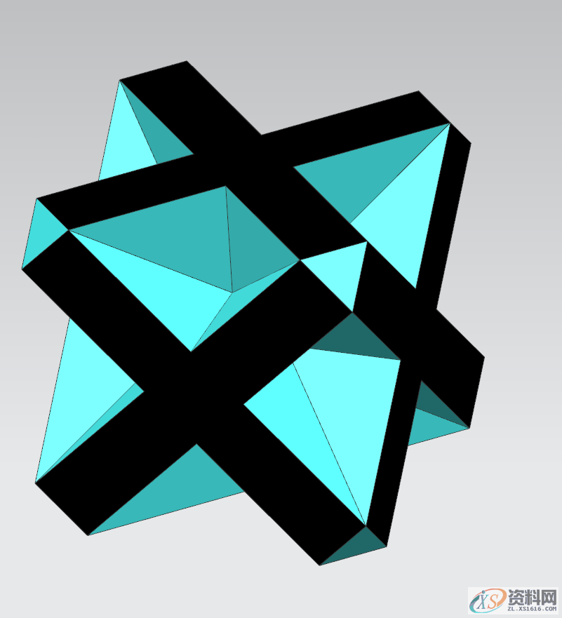 UG教学：绘制一个三维立体字母NX模型,三维,绘制,立体,模型,第12张