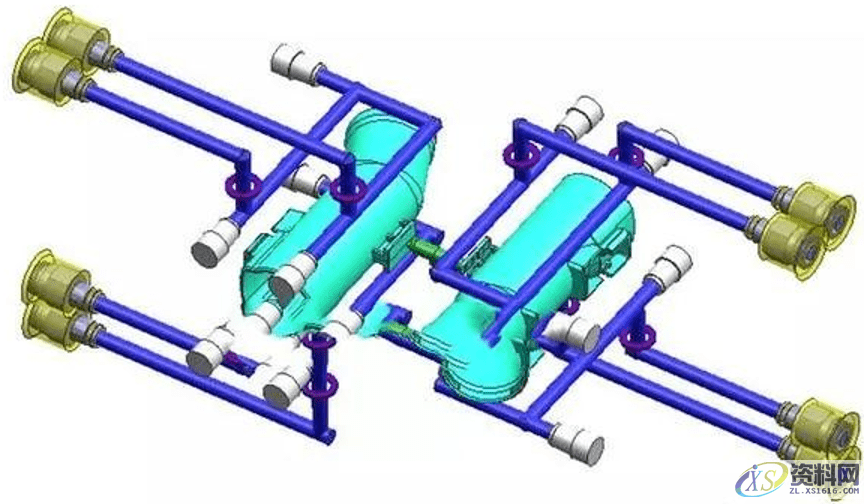 UG汽车模具设计之吸尘器弯管模具设计,,模具设计,第6张 UG汽车模具设计之吸尘器弯管模具设计,,模具设计,第6张