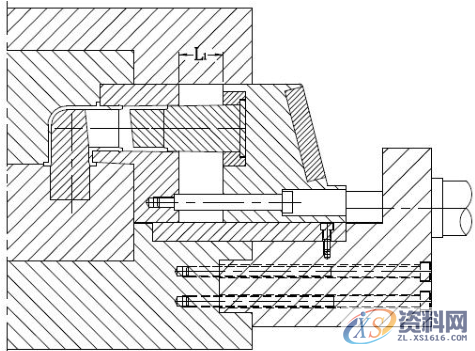 UG塑胶模具设计之水管弯头强制脱模复杂注塑模设计,脱模,模具设计,第3张