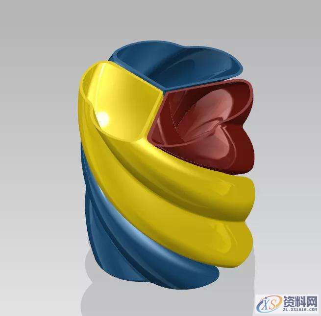 UG塑胶模具设计一个多层水杯，漂亮吧UG塑胶模具设计一个多层水杯，漂亮吧,模具设计,塑胶,第17张