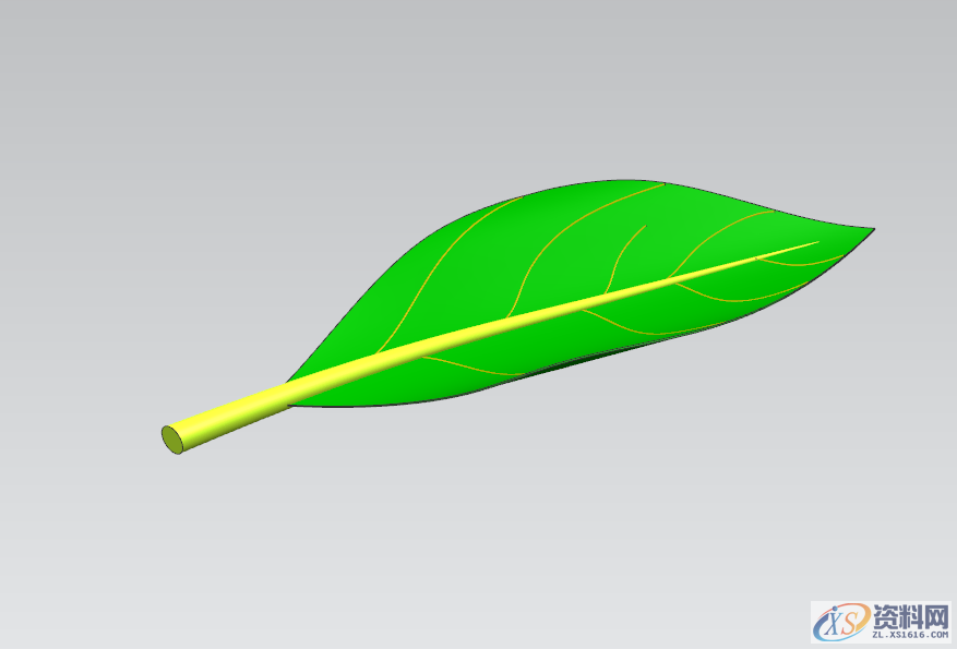 用UG画树叶的叶子,这种方法值得一学!,第15张 用UG画树叶的叶子,这种方法值得一学!,第15张
