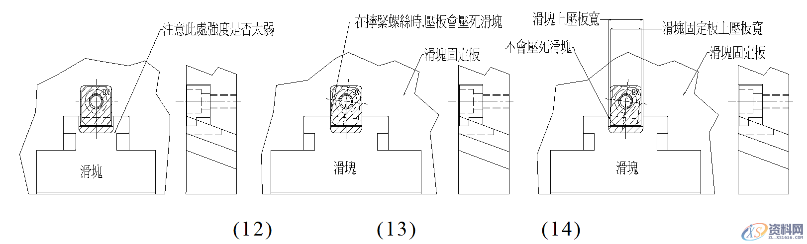 五金模具设计:通用滑块结构形式!模具滑块的设计标准!值得收藏 ... ...,模具设计,模具,第5张 五金模具设计:通用滑块结构形式!模具滑块的设计标准!值得收藏 ... ...,模具设计,模具,第5张