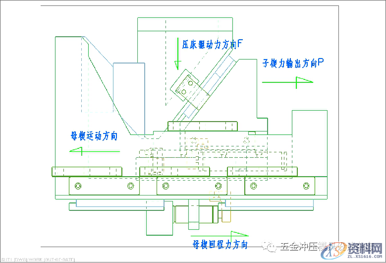 大型模具公司内部培训资料，汽车模具中斜楔模具结构简介,大型模具公司内部培训资料，汽车模具中斜楔模具结构简介,模具,结构,第6张