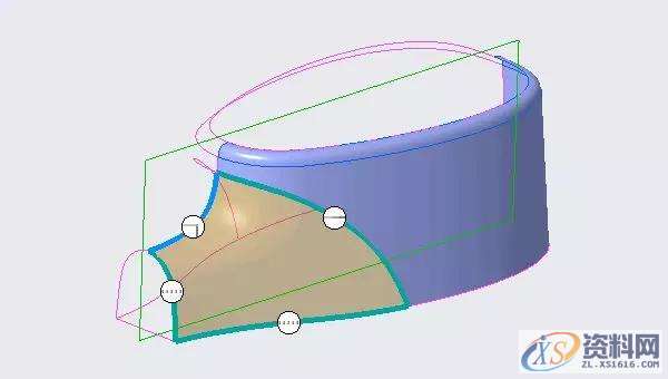 Proe曲面造型·相切、垂直问题分析Proe曲面造型·相切、垂直问题分析,曲面,边界,约束,造型,相切,第5张 Proe曲面造型·相切、垂直问题分析Proe曲面造型·相切、垂直问题分析,曲面,边界,约束,造型,相切,第5张