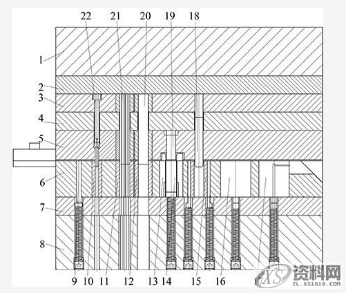 小型多向弯曲件的级进模设计,弯曲,零件,成形,卸料,第5张 小型多向弯曲件的级进模设计,弯曲,零件,成形,卸料,第5张