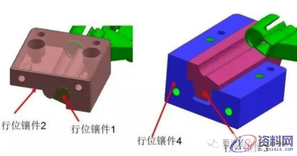 UG 模具设计 这些倒扣如何脱模?前模行位与前模内行位结构解析 ...,下图,设计,第2张 UG 模具设计 这些倒扣如何脱模?前模行位与前模内行位结构解析 ...,下图,设计,第2张