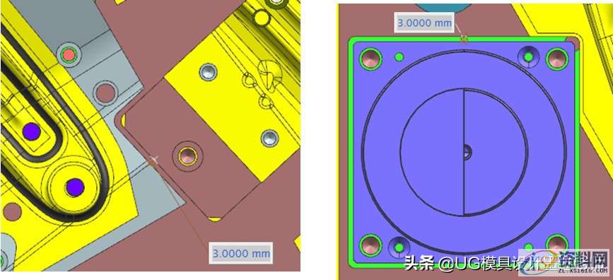 模具设计师工作中检查干涉的标准，有没有中枪？,模具设计师工作中检查干涉的标准，有没有中枪？,工件,间隙,第7张