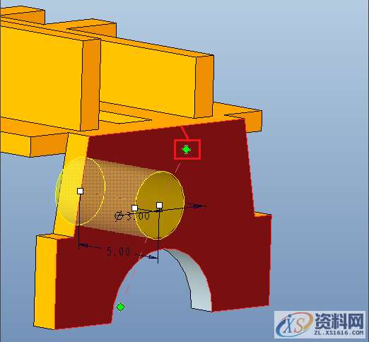 Pro/E产品设计之孔命令运用教程,设计培训,命令,培训,设置,第5张 Pro/E产品设计之孔命令运用教程,设计培训,命令,培训,设置,第5张