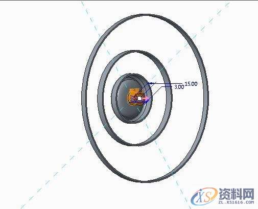 Pro/E产品设计电风扇挡风圈的设计方法，建议收藏,设计培训,拉伸,培训,第6张