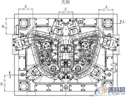 汽车前大灯模具设计,塑件,模具,设计,分型,定位,第11张 汽车前大灯模具设计,汽车前大灯模具设计,塑件,模具,设计,分型,定位,第11张