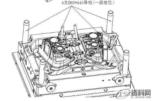 汽车前大灯模具设计,塑件,模具,设计,分型,定位,第6张 汽车前大灯模具设计,汽车前大灯模具设计,塑件,模具,设计,分型,定位,第6张