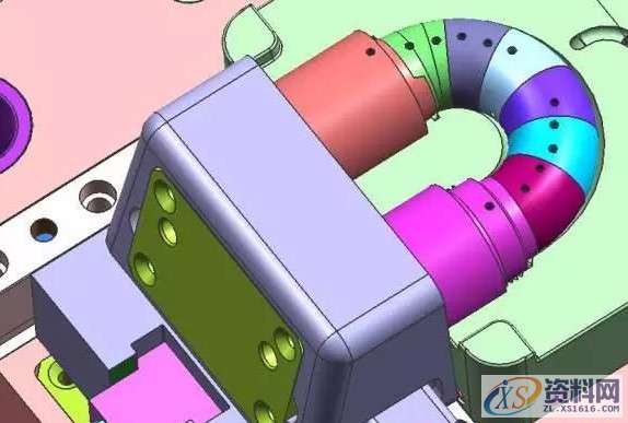 塑胶模具设计弯管圆弧抽芯设计技巧,建议收藏,如图,设计培训,圆弧,模具设计,培训,第4张 塑胶模具设计弯管圆弧抽芯设计技巧,建议收藏,如图,设计培训,圆弧,模具设计,培训,第4张