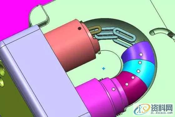 塑胶模具设计弯管圆弧抽芯设计技巧,建议收藏,如图,设计培训,圆弧,模具设计,培训,第5张 塑胶模具设计弯管圆弧抽芯设计技巧,建议收藏,如图,设计培训,圆弧,模具设计,培训,第5张