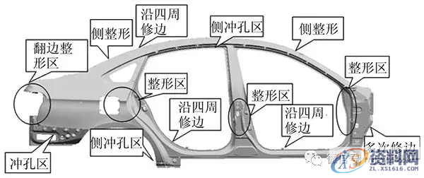 如何实现在侧围外板冲压成形时，减少一道工序降低成本,如何实现在侧围外板冲压成形时，减少一道工序降低成本,成形,冲压,第1张