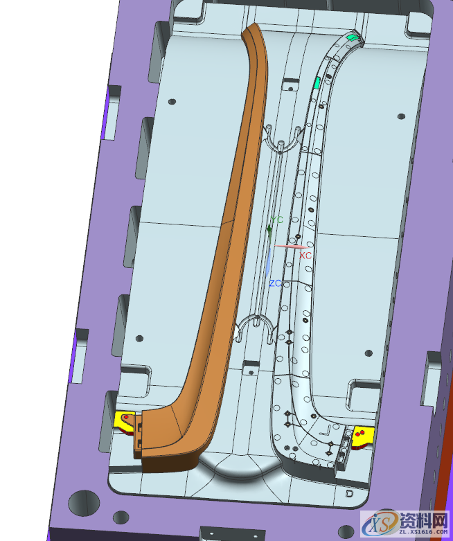 1000MM长的装饰条,冷流道进胶样式,试模后产品尺寸与变形可控 ...,水路,产品,样式,模具设计,第3张 1000MM长的装饰条,冷流道进胶样式,试模后产品尺寸与变形可控 ...,1000MM长的装饰条,冷流道进胶样式,试模后产品尺寸与变形可控,水路,产品,样式,模具设计,第3张