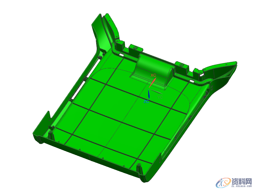 为了确保产品进胶平衡，在产品上面做附助流道样式,为了确保产品进胶平衡，在产品上面做附助流道样式,样式,流道,产品,模具设计,第2张