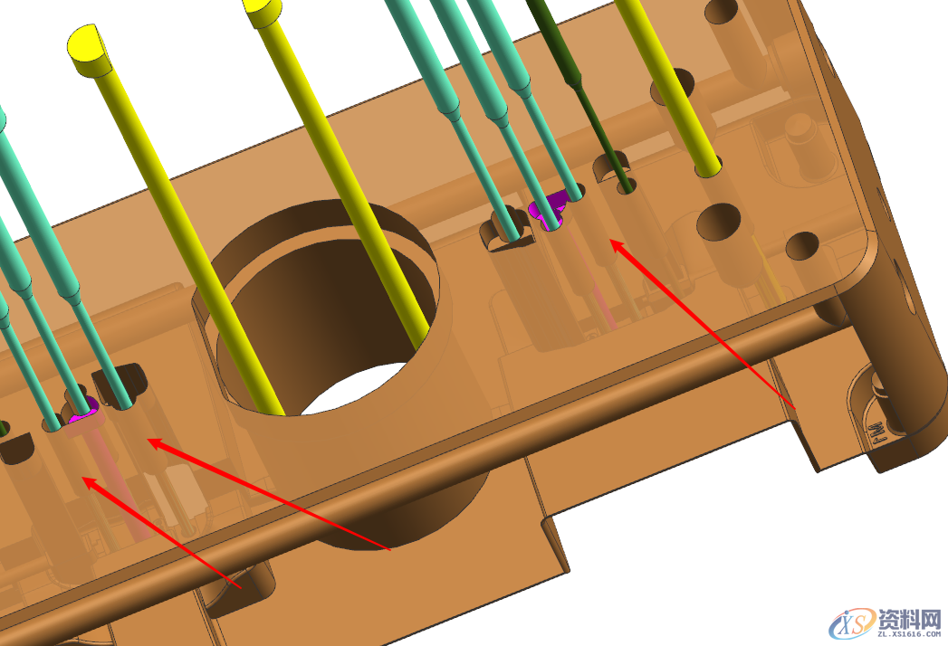 模仁检查注意10个细节，让模具与产品达到最佳的效果,模仁检查注意10个细节，让模具与产品达到最佳的效果,顶针,型腔,排气,第6张