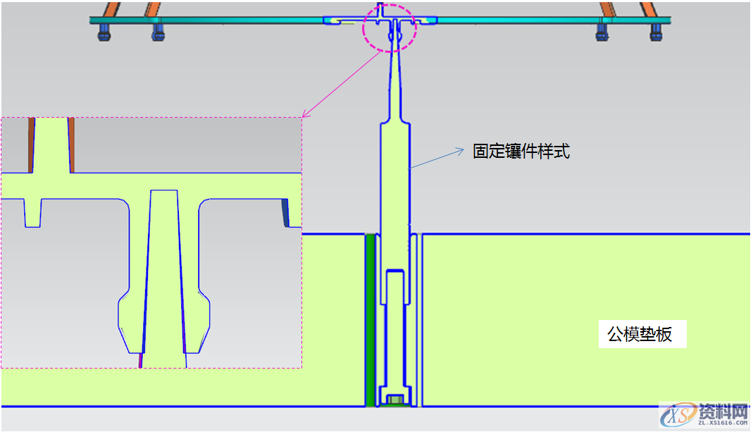 产品冬菇头倒扣二次强脱机构,模具结构分析与说明,螺丝,模具设计,第2张 产品冬菇头倒扣二次强脱机构,模具结构分析与说明,产品冬菇头倒扣二次强脱机构,模具结构分析与说明,螺丝,模具设计,第2张