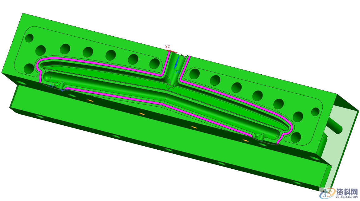 熔喷模具衣架式进胶设计要点以及注意事项,道板,流道,如图,定位,模具设计,第5张 熔喷模具衣架式进胶设计要点以及注意事项,熔喷模具衣架式进胶设计要点以及注意事项,道板,流道,如图,定位,模具设计,第5张