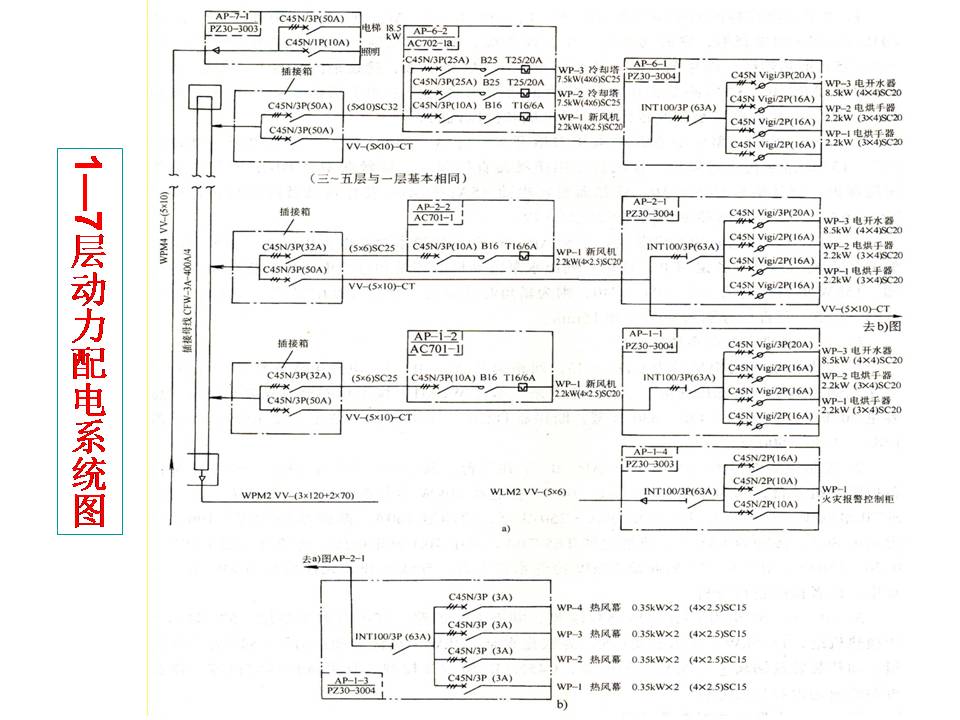 企业综合楼电气安装线路图识读(图文教程),安装,企业,第6张 企业综合楼电气安装线路图识读(图文教程),企业综合楼电气图识读,安装,企业,第6张
